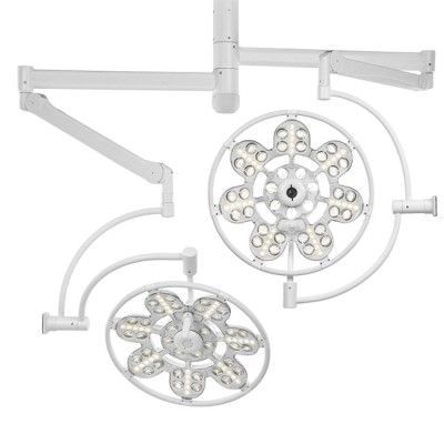 Эма ЭМАЛЕД 500/500 - операционный светильник, потолочный, двухкупольный