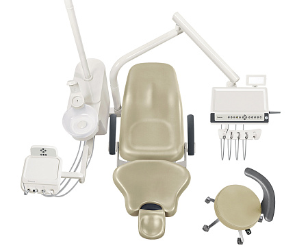 Suntem D520 – Стоматологическая установка с нижней подачей инструментов
