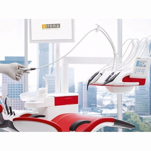 Sirona Sinius - стоматологическая установка с нижней подачей инструментов