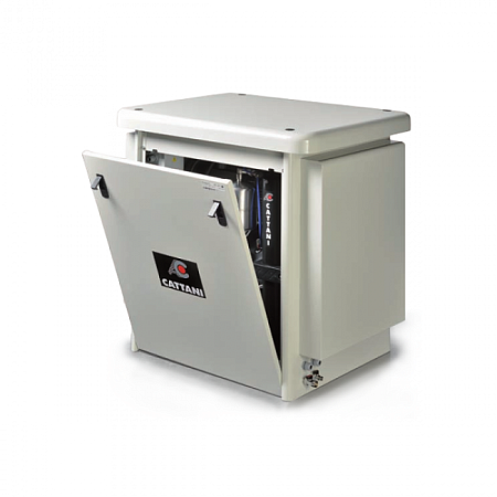 Cattani 30-67 - безмасляный компрессор для одной стоматологической установки, без осушителя, с кожухом, с ресивером 30 л, 67,5 л/мин