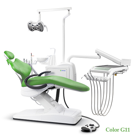 GreenMED S300 COLORFUL – Стоматологическая установка с нижней подачей