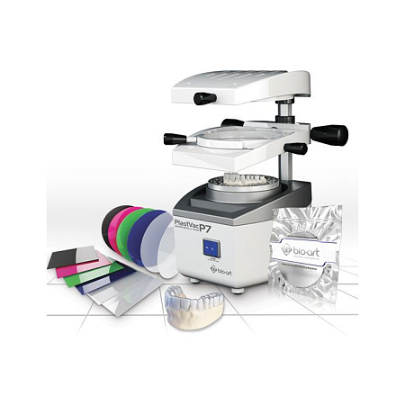 Bio-Art Plastvac P7 - вакуумформер для изготовления временных коронок, защитных капп и форм для отбеливания зубов