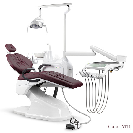 GreenMED S200 – Стоматологическая установка с мягкой обивкой и с нижней подачей