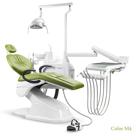 GreenMED S200 – Стоматологическая установка с мягкой обивкой и с нижней подачей